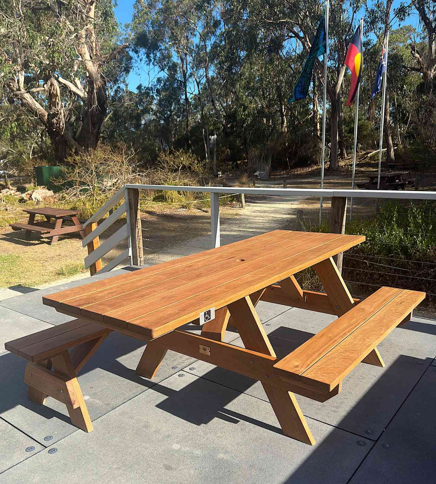 Hardwood Picnic Table